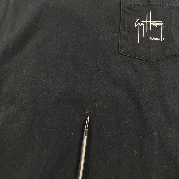 Vintage Guy Harvey Great White Shark Fish T Shirt Mens Large Nature Wildlife - Picture 5 of 11